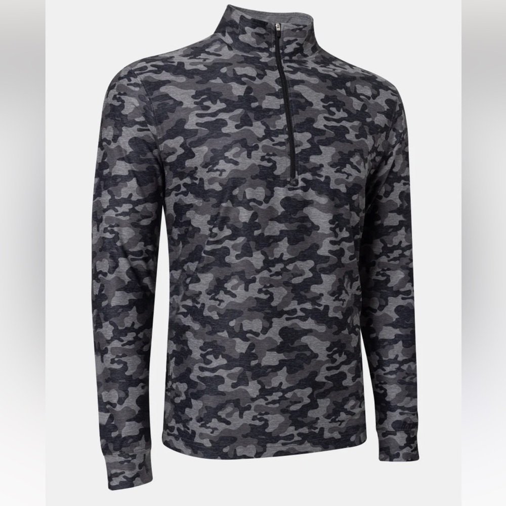 NWOT Straight Down Marshall Quarter Zip in Phantom Sz LARGE